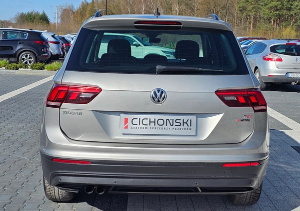 Volkswagen Tiguan cena 62000 przebieg: 227947, rok produkcji 2017 z Międzybórz małe 704